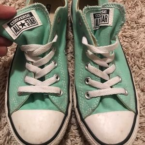 Turquoise Converse